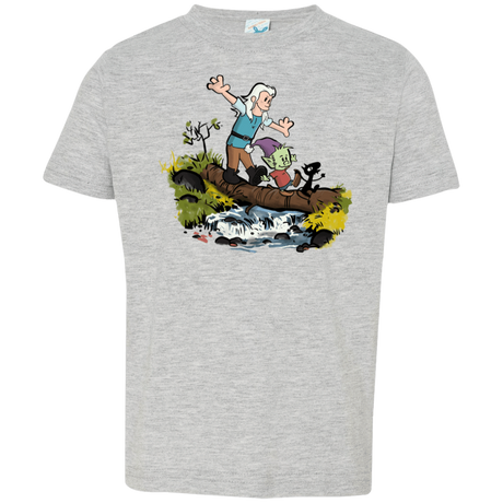 T-Shirts Heather Grey / 2T Bean and Elfo Toddler Premium T-Shirt