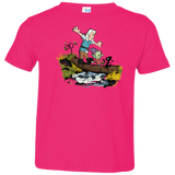 T-Shirts Hot Pink / 2T Bean and Elfo Toddler Premium T-Shirt