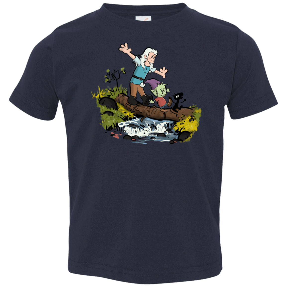 T-Shirts Navy / 2T Bean and Elfo Toddler Premium T-Shirt