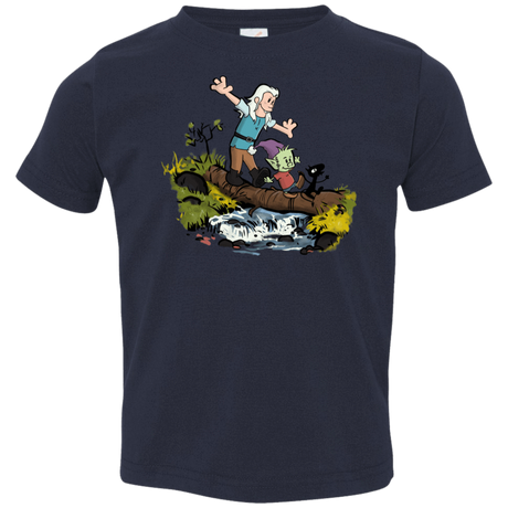 T-Shirts Navy / 2T Bean and Elfo Toddler Premium T-Shirt