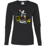 T-Shirts Black / S Bean and Elfo Women's Long Sleeve T-Shirt