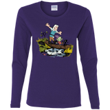 T-Shirts Purple / S Bean and Elfo Women's Long Sleeve T-Shirt