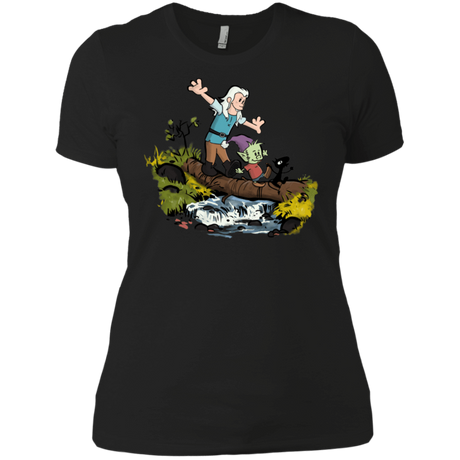 T-Shirts Black / X-Small Bean and Elfo Women's Premium T-Shirt