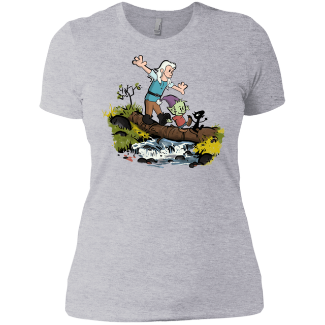 T-Shirts Heather Grey / X-Small Bean and Elfo Women's Premium T-Shirt