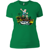 T-Shirts Kelly Green / X-Small Bean and Elfo Women's Premium T-Shirt