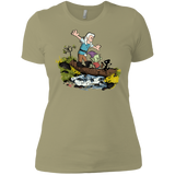 T-Shirts Light Olive / X-Small Bean and Elfo Women's Premium T-Shirt