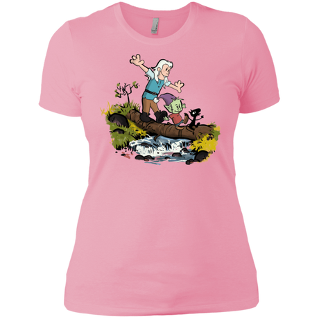 T-Shirts Light Pink / X-Small Bean and Elfo Women's Premium T-Shirt