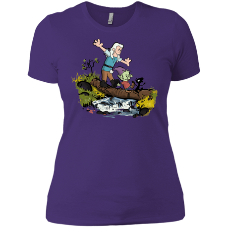 T-Shirts Purple Rush/ / X-Small Bean and Elfo Women's Premium T-Shirt