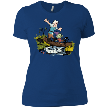 T-Shirts Royal / X-Small Bean and Elfo Women's Premium T-Shirt