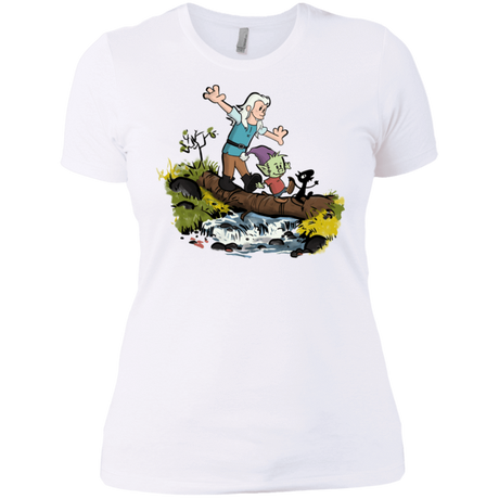 T-Shirts White / X-Small Bean and Elfo Women's Premium T-Shirt