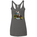 T-Shirts Premium Heather / X-Small Bean and Elfo Women's Triblend Racerback Tank