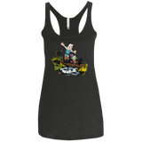 T-Shirts Vintage Black / X-Small Bean and Elfo Women's Triblend Racerback Tank