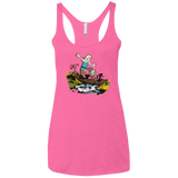 T-Shirts Vintage Pink / X-Small Bean and Elfo Women's Triblend Racerback Tank