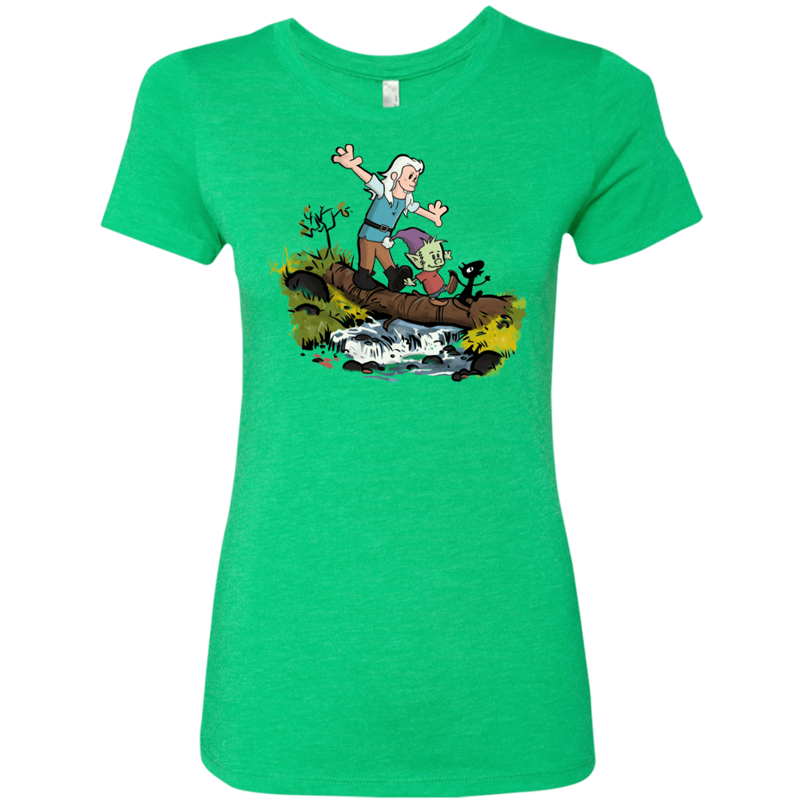 T-Shirts Envy / S Bean and Elfo Women's Triblend T-Shirt