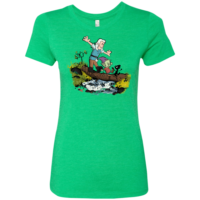 T-Shirts Envy / S Bean and Elfo Women's Triblend T-Shirt