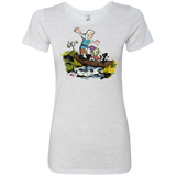 T-Shirts Heather White / S Bean and Elfo Women's Triblend T-Shirt