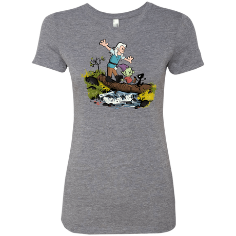 T-Shirts Premium Heather / S Bean and Elfo Women's Triblend T-Shirt