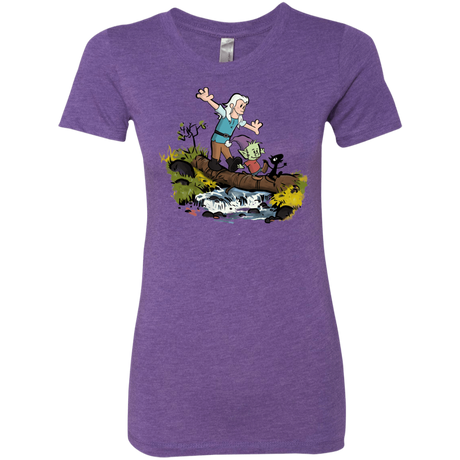 T-Shirts Purple Rush / S Bean and Elfo Women's Triblend T-Shirt