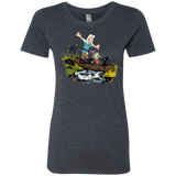 T-Shirts Vintage Navy / S Bean and Elfo Women's Triblend T-Shirt