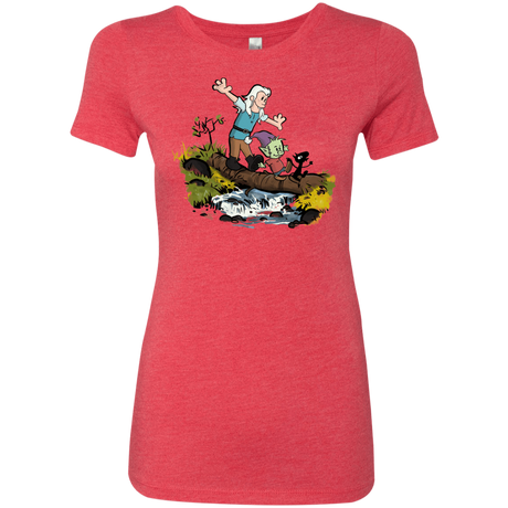 T-Shirts Vintage Red / S Bean and Elfo Women's Triblend T-Shirt