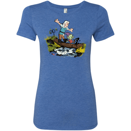 T-Shirts Vintage Royal / S Bean and Elfo Women's Triblend T-Shirt