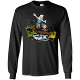 T-Shirts Black / YS Bean and Elfo Youth Long Sleeve T-Shirt