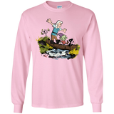 T-Shirts Light Pink / YS Bean and Elfo Youth Long Sleeve T-Shirt