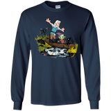 T-Shirts Navy / YS Bean and Elfo Youth Long Sleeve T-Shirt