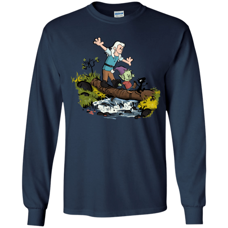 T-Shirts Navy / YS Bean and Elfo Youth Long Sleeve T-Shirt