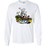 T-Shirts White / YS Bean and Elfo Youth Long Sleeve T-Shirt