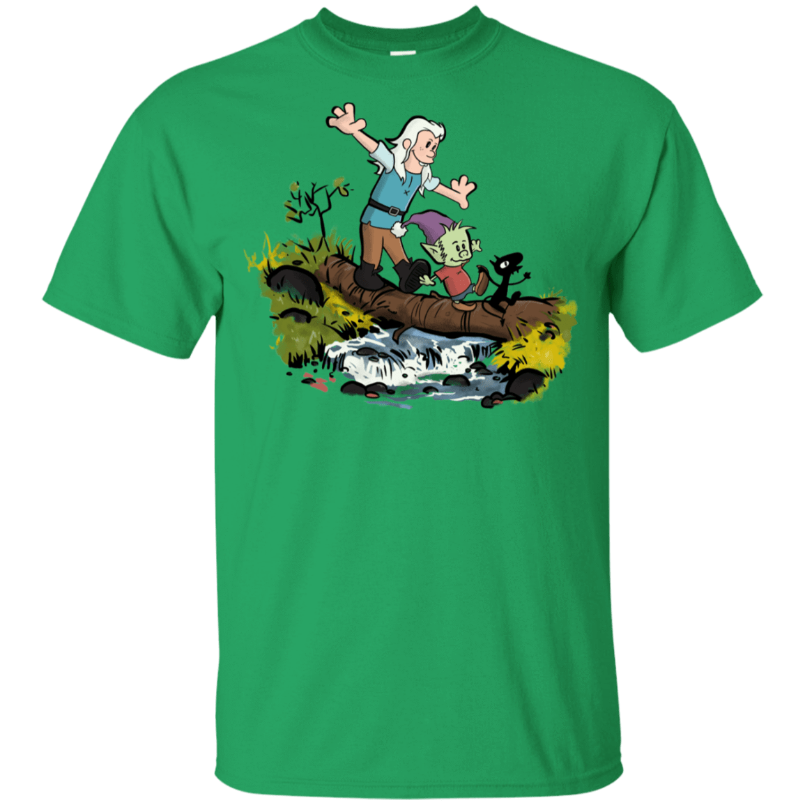 T-Shirts Irish Green / YXS Bean and Elfo Youth T-Shirt