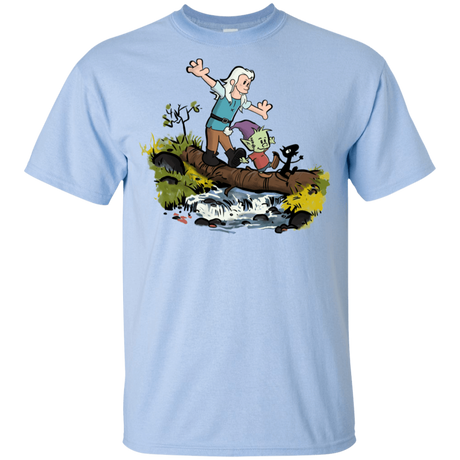 T-Shirts Light Blue / YXS Bean and Elfo Youth T-Shirt