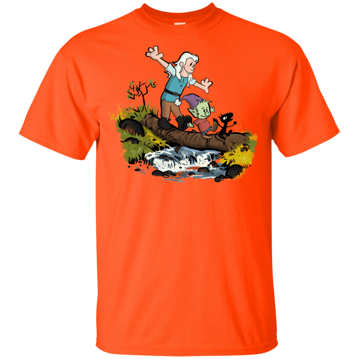 T-Shirts Orange / YXS Bean and Elfo Youth T-Shirt