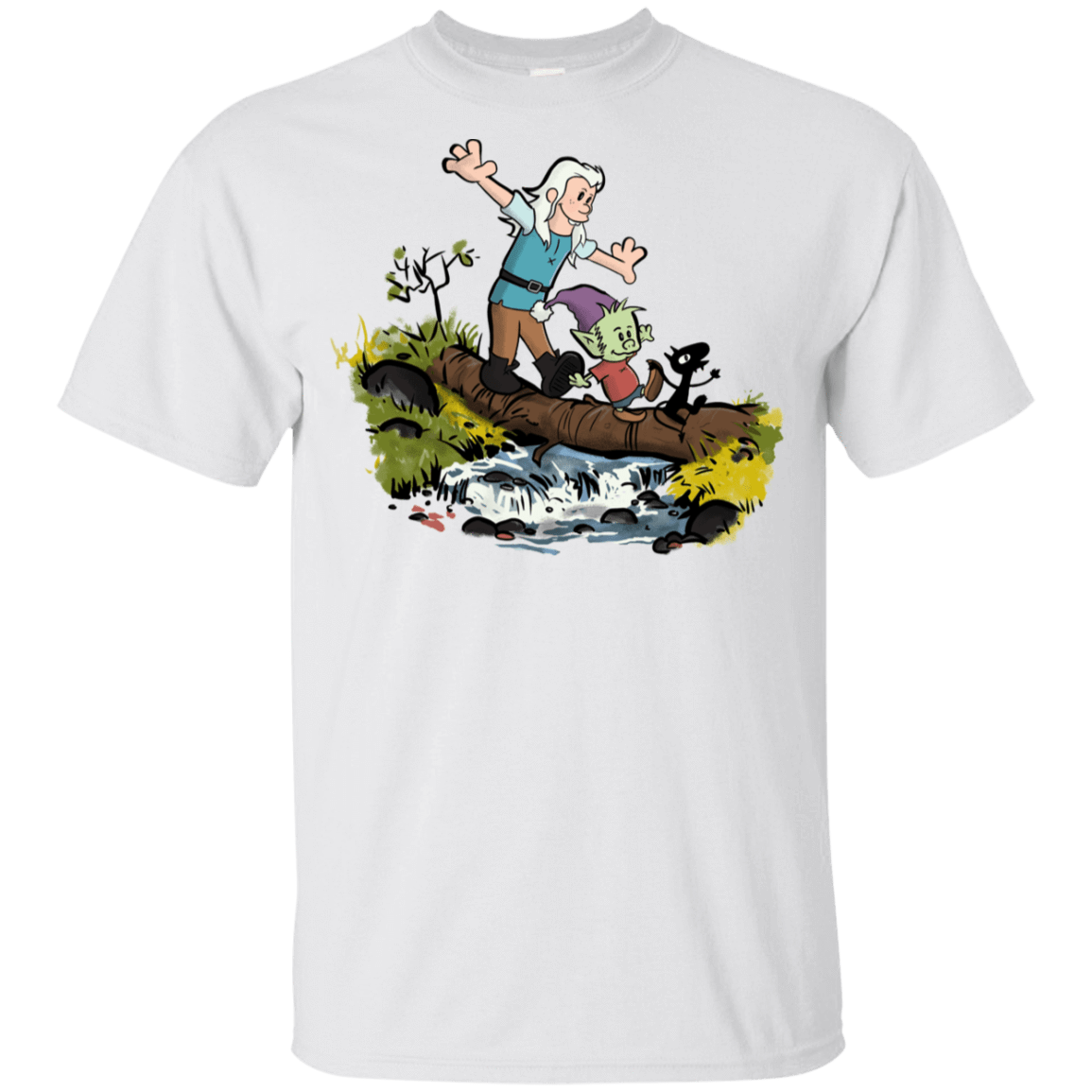 T-Shirts White / YXS Bean and Elfo Youth T-Shirt