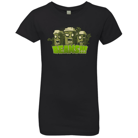 T-Shirts Black / YXS Beans Girls Premium T-Shirt