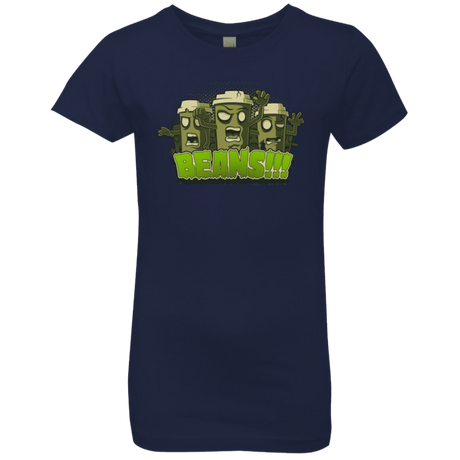 T-Shirts Midnight Navy / YXS Beans Girls Premium T-Shirt