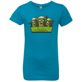 T-Shirts Turquoise / YXS Beans Girls Premium T-Shirt