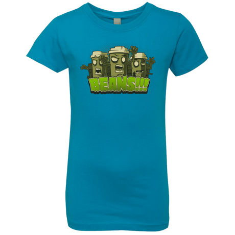 T-Shirts Turquoise / YXS Beans Girls Premium T-Shirt