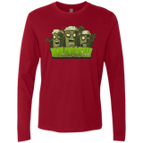 T-Shirts Cardinal / Small Beans Men's Premium Long Sleeve