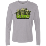 T-Shirts Heather Grey / Small Beans Men's Premium Long Sleeve