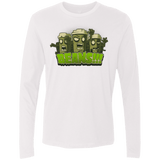 T-Shirts White / Small Beans Men's Premium Long Sleeve