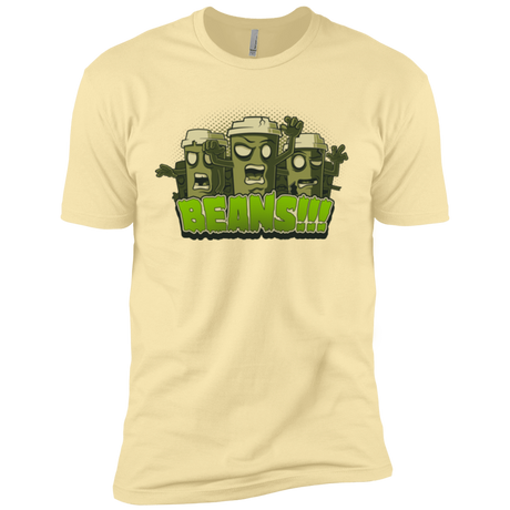 T-Shirts Banana Cream / X-Small Beans Men's Premium T-Shirt