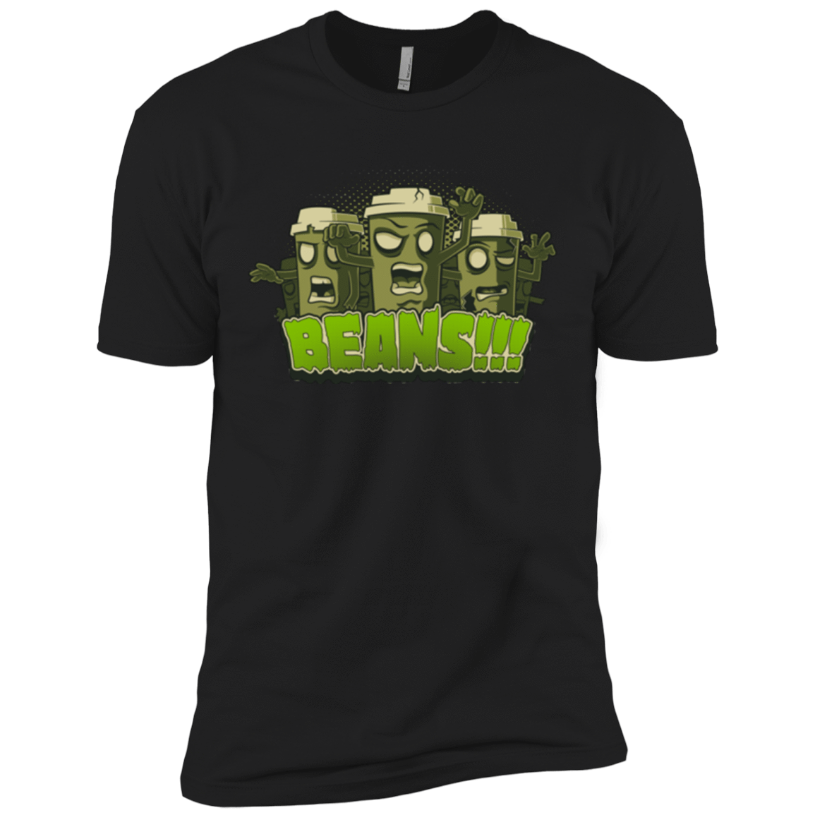 T-Shirts Black / X-Small Beans Men's Premium T-Shirt