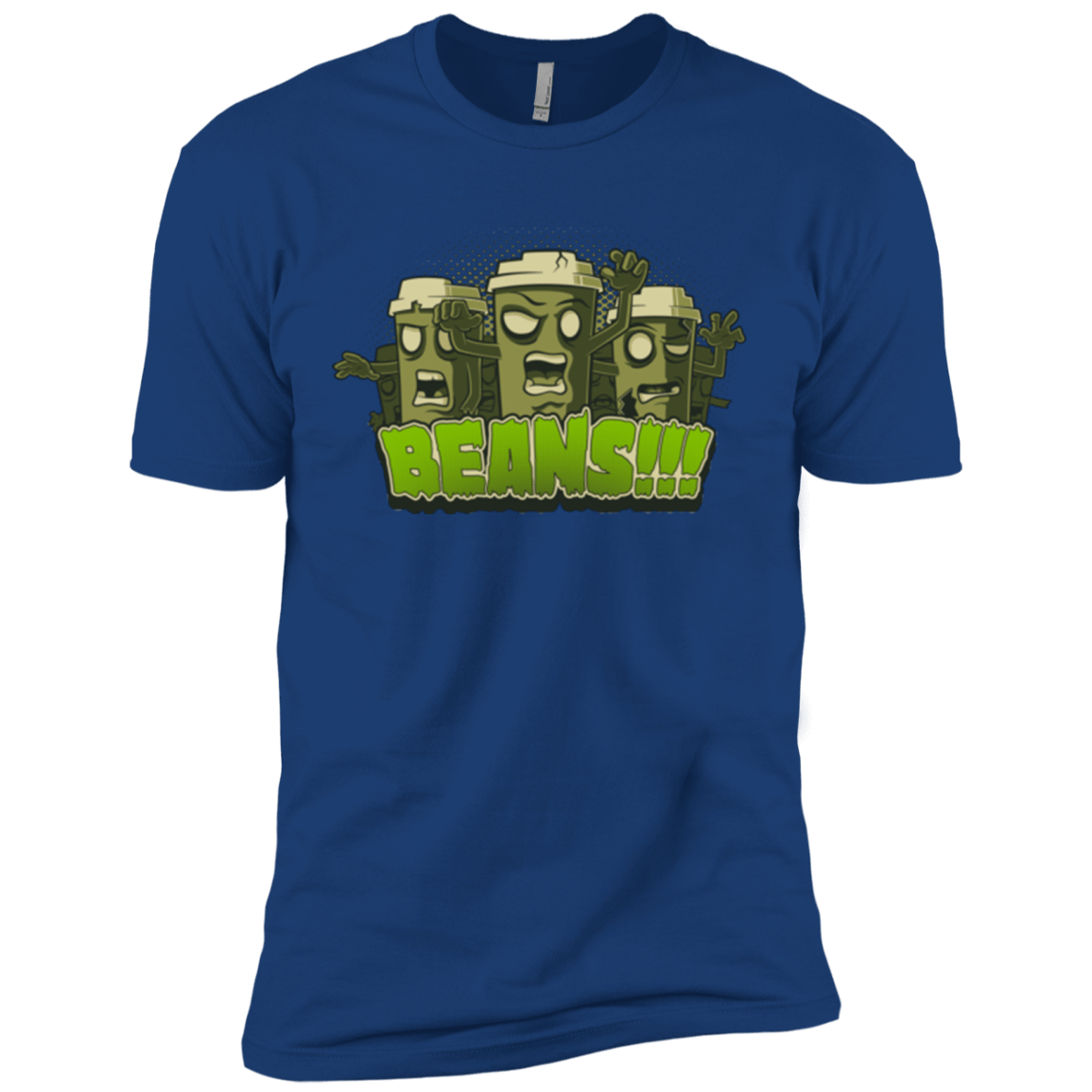 T-Shirts Royal / X-Small Beans Men's Premium T-Shirt