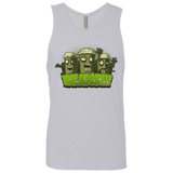 T-Shirts Heather Grey / Small Beans Men's Premium Tank Top