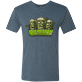 T-Shirts Indigo / Small Beans Men's Triblend T-Shirt