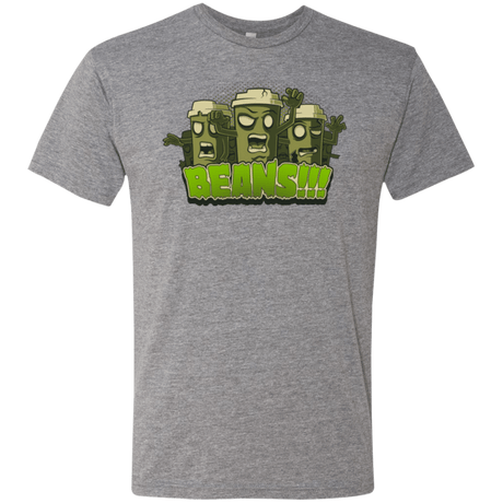 T-Shirts Premium Heather / Small Beans Men's Triblend T-Shirt
