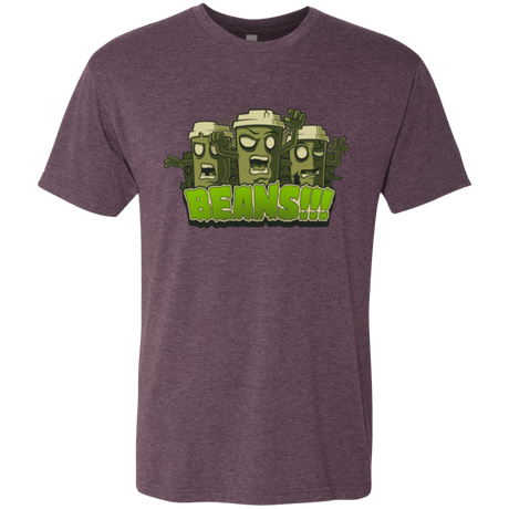 T-Shirts Vintage Purple / Small Beans Men's Triblend T-Shirt