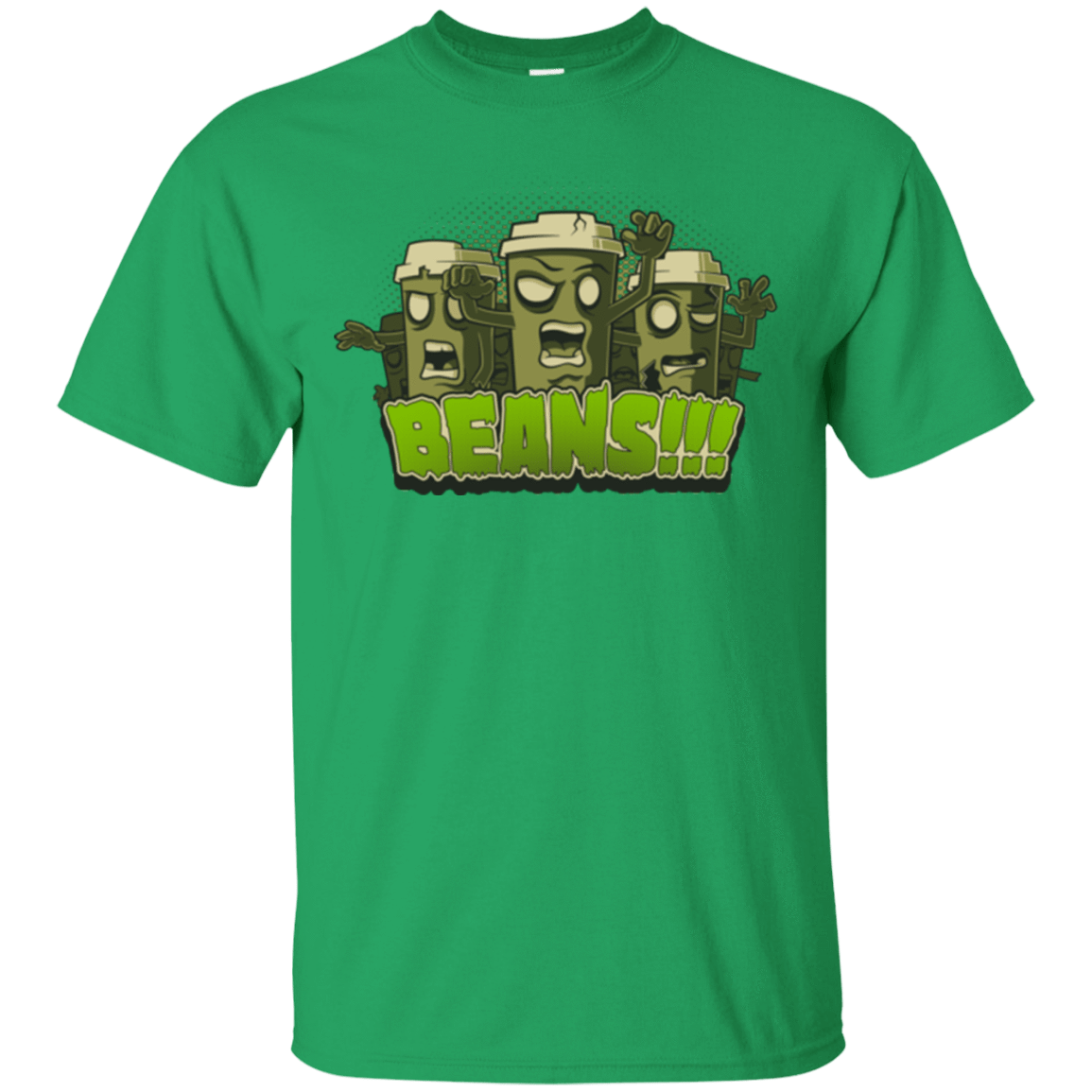 T-Shirts Irish Green / Small Beans T-Shirt