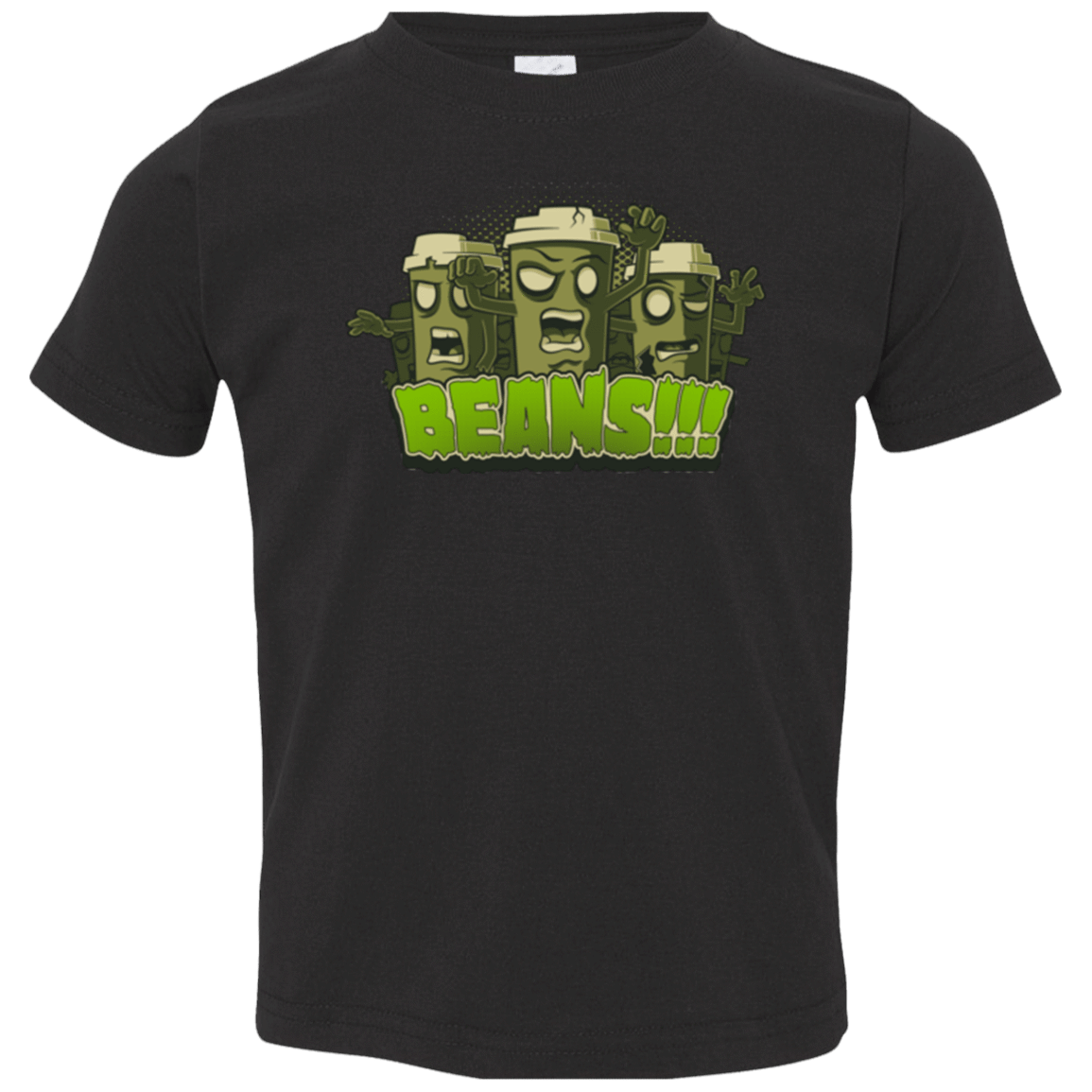 T-Shirts Black / 2T Beans Toddler Premium T-Shirt